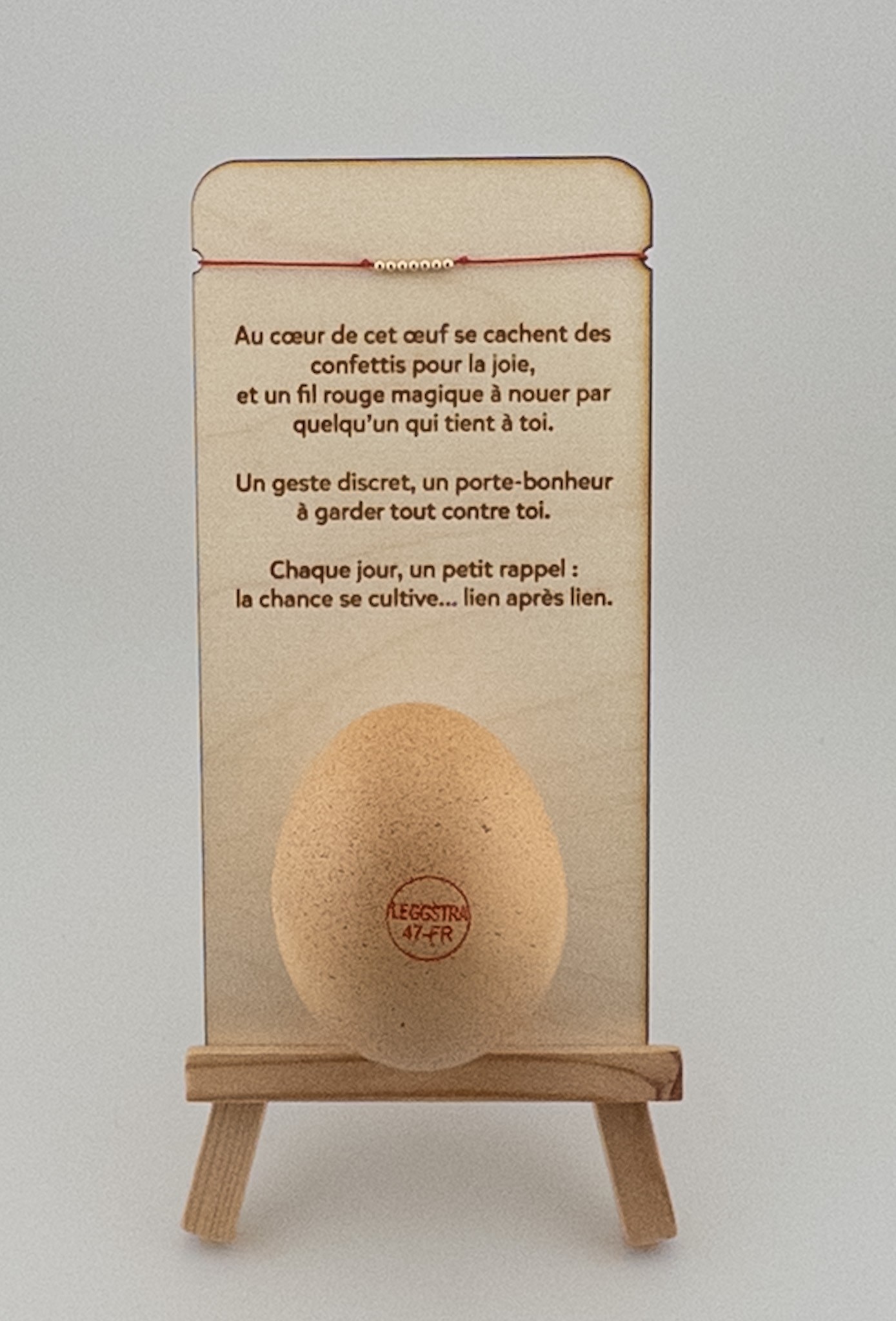 OEUF BRACELET LIEN MAGIQUE