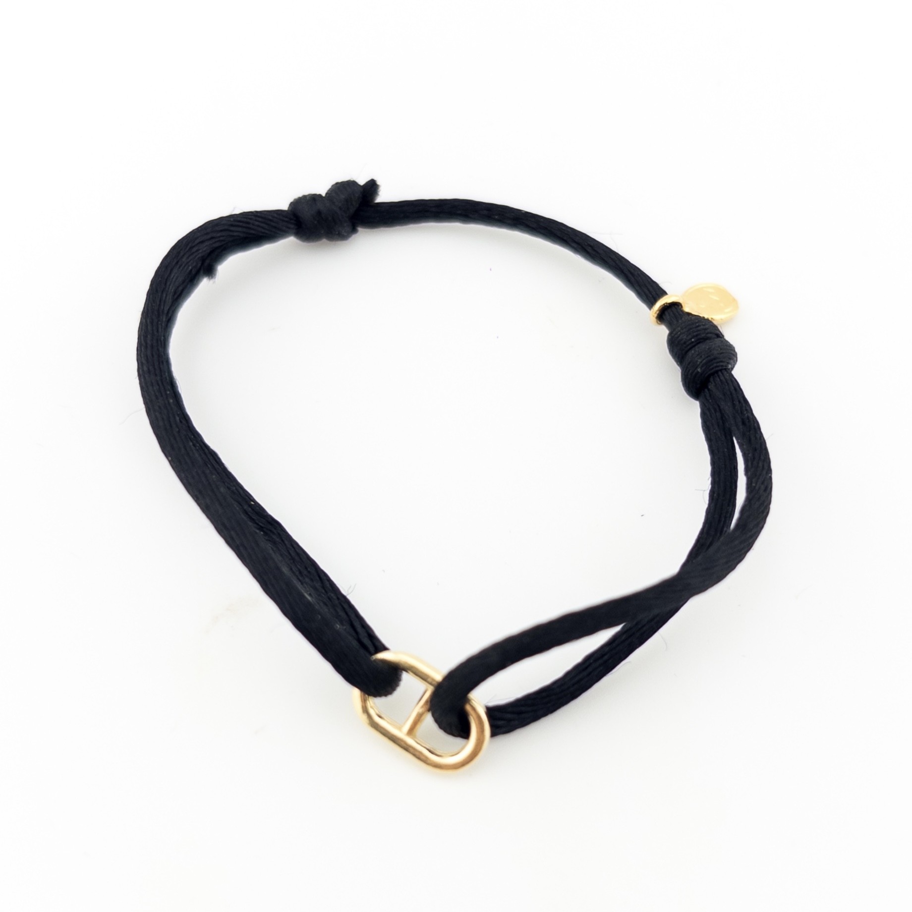 OEUF BRACELET MINI LINK NOIR