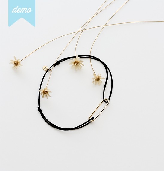BRACELET BIBI COULISSANT NOIR