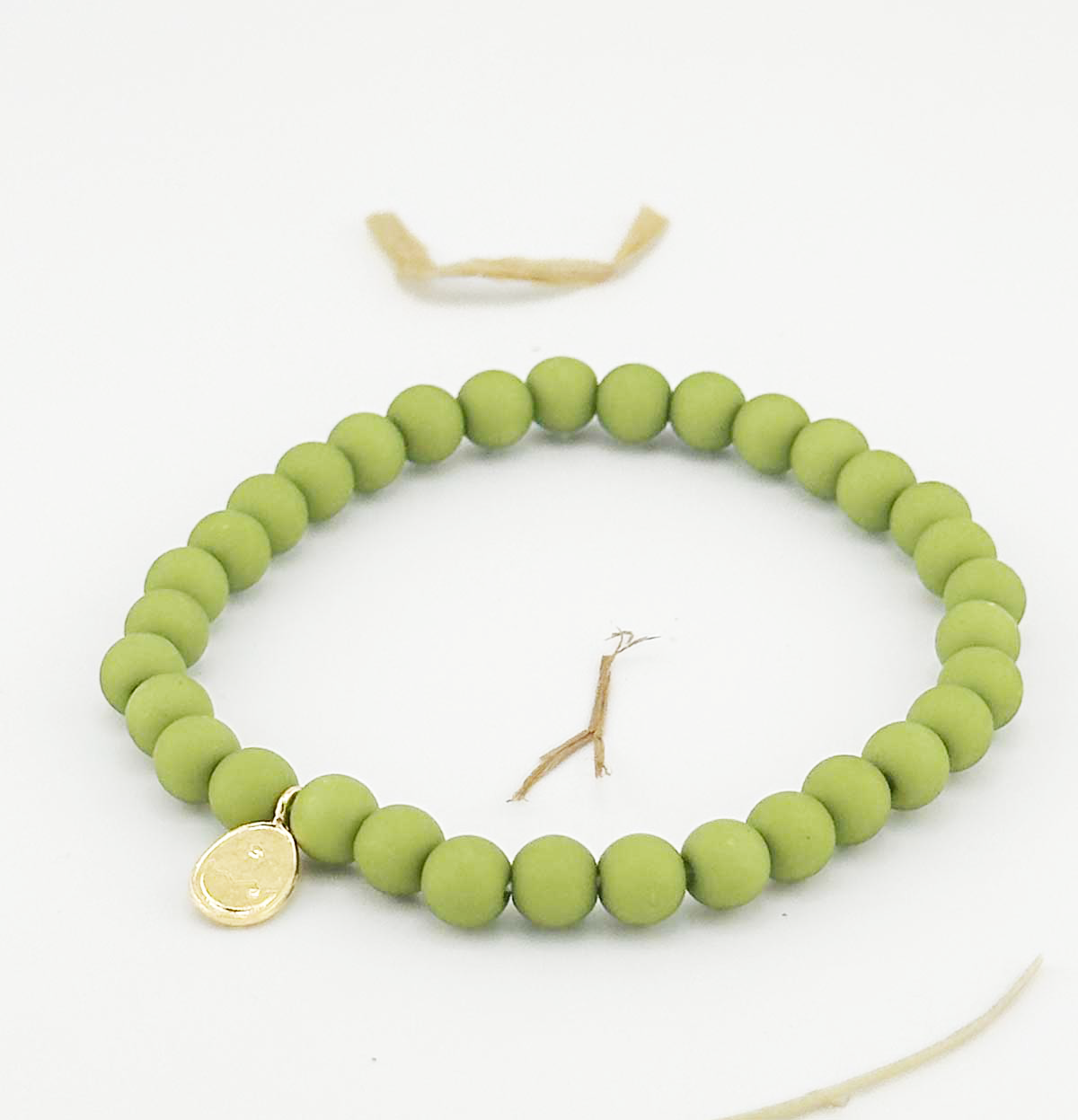 OEUF BRACELET BUBBLE KAKI