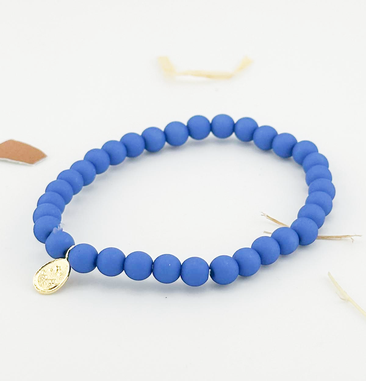 OEUF BRACELET BUBBLE BLEU ROI