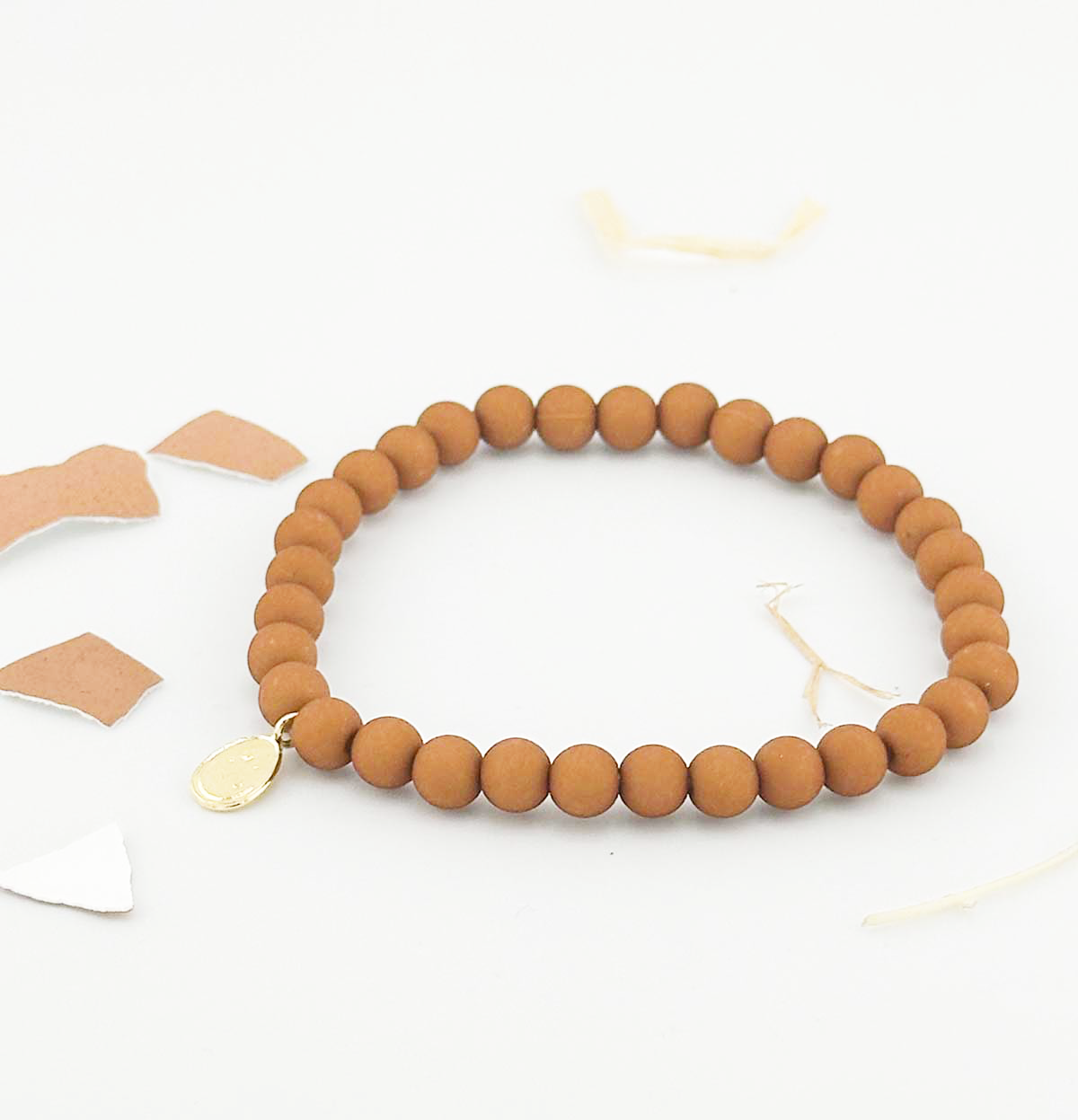 OEUF BRACELET BUBBLE MOKKA