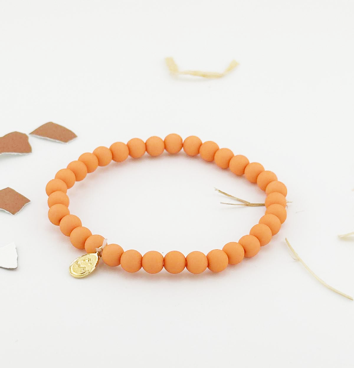 OEUF BRACELET BUBBLE ORANGE