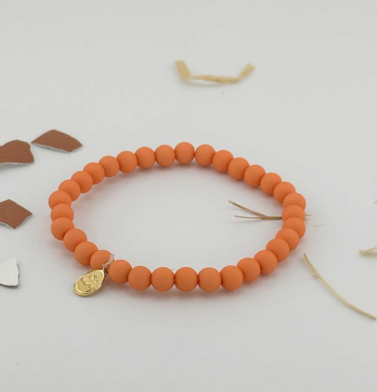 OEUF BRACELET BUBBLE ORANGE