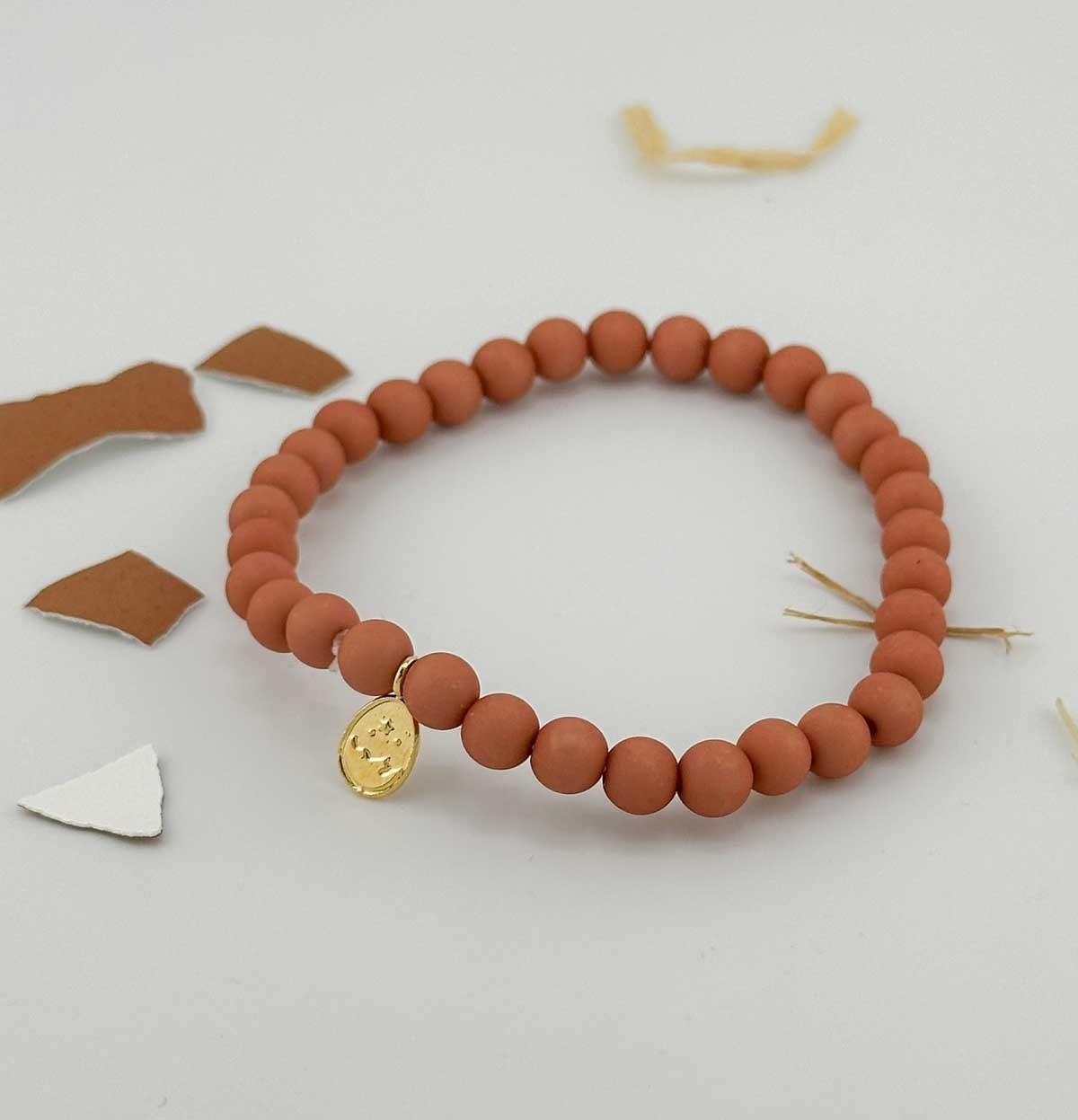 BRACELET BUBBLE TERRACOTTA