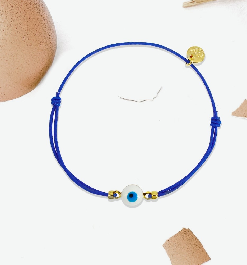 BRACELET BLUE EYE BLEU ROI