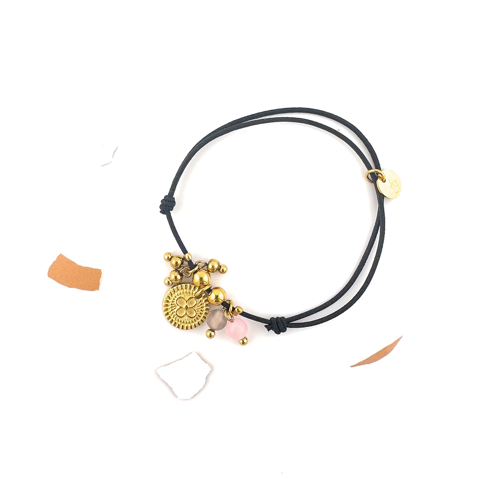 ŒUF BRACELET ESMEE NOIR