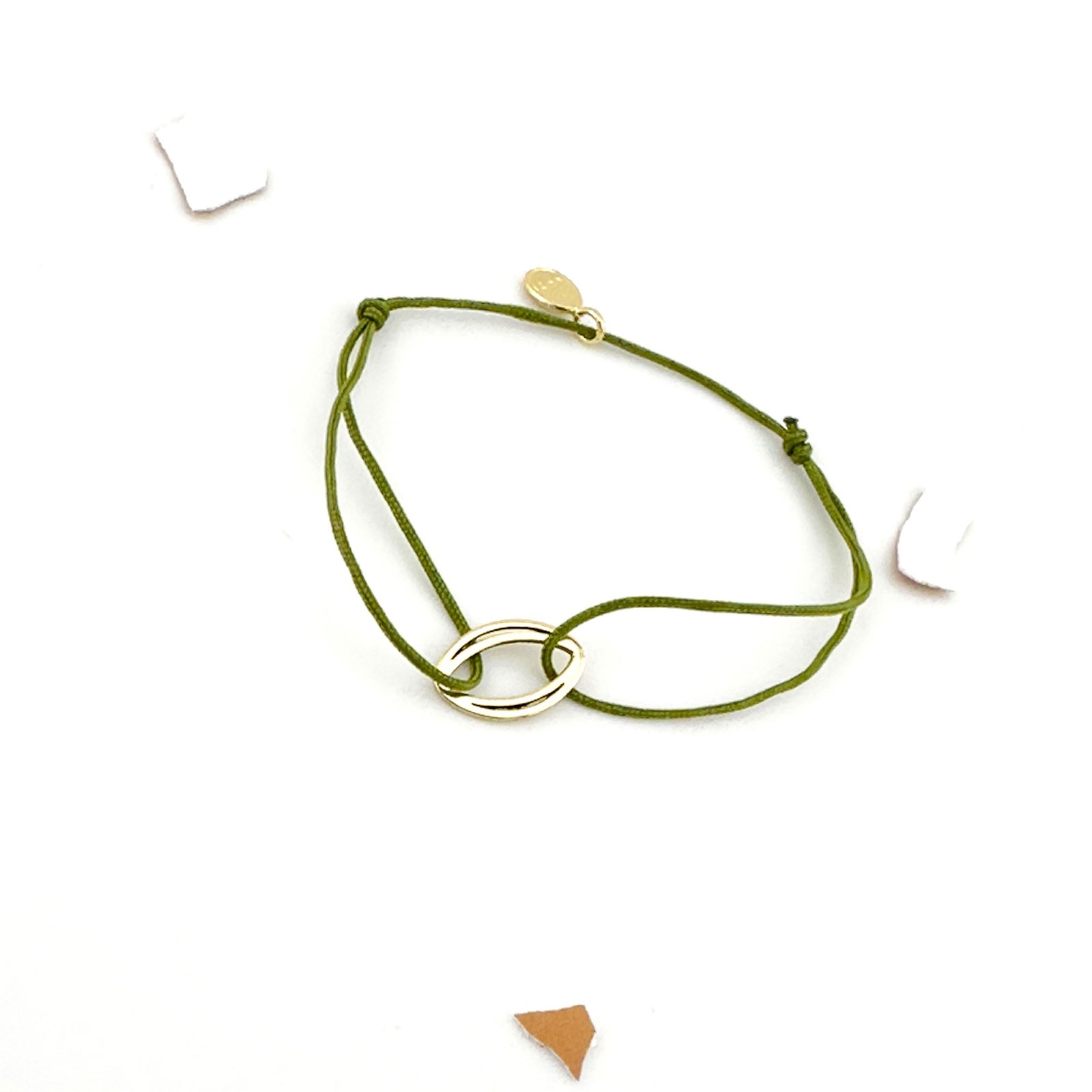 ŒUF BRACELET KID COULISSANT RUGBY 