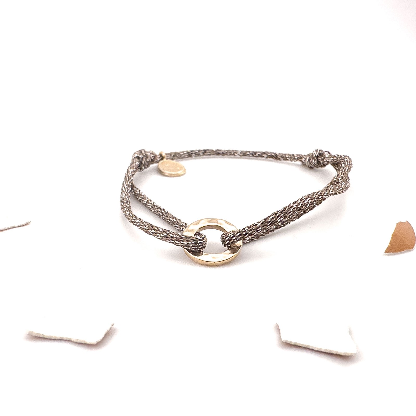 BRACELET NINA TAUPE GOLD