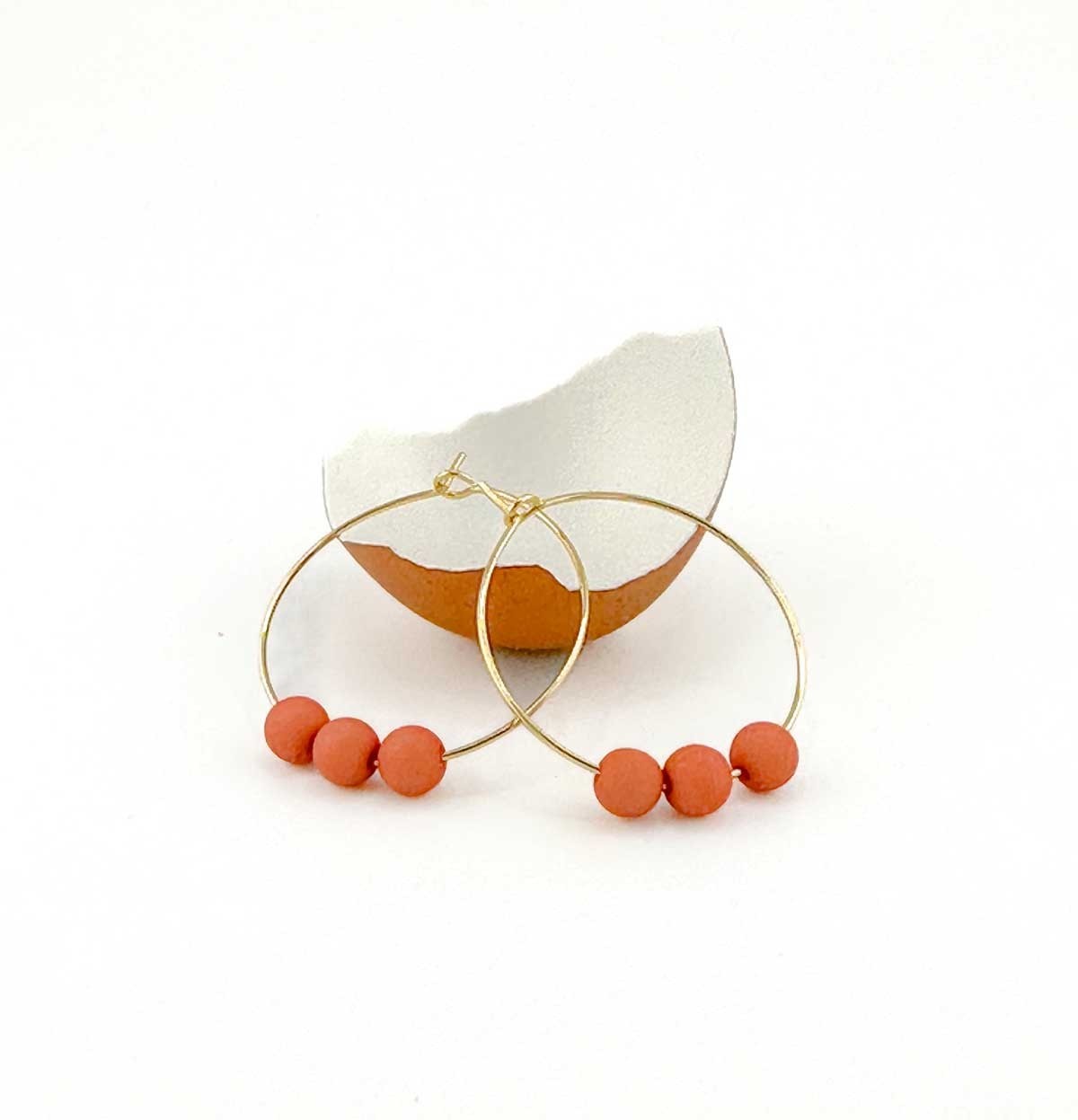 OEUF CREOLES BUBBLE TERRACOTTA