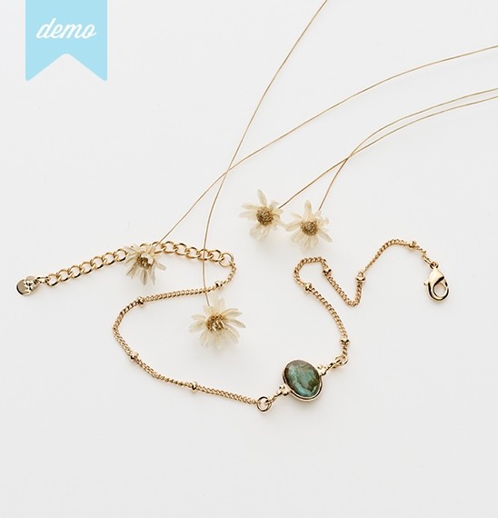 BRACELET LABRADORITE 