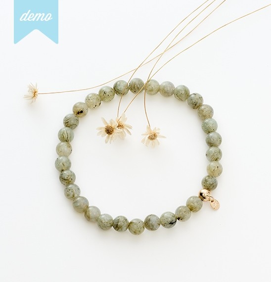 BRACELET PERLES DE LABRADORITE