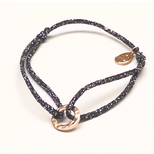 ŒUF BRACELET NINA NOIR
