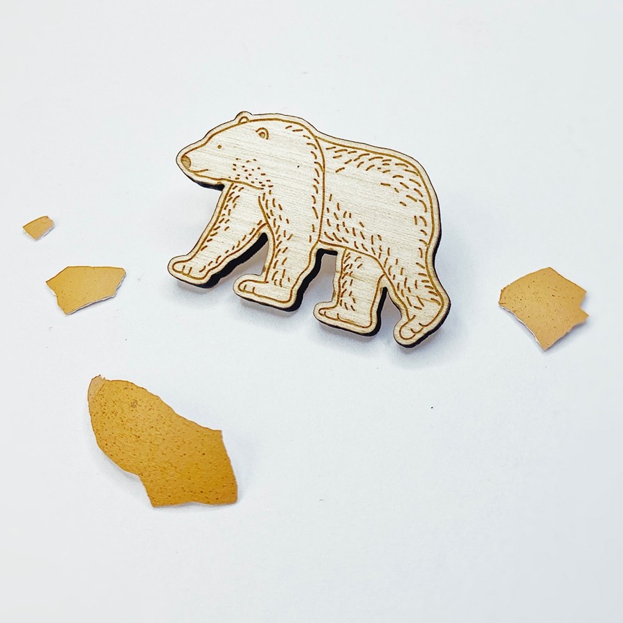 PINS OURS POLAIRE LES PETITES HIRONDELLES