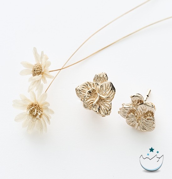 ŒUF BOUCLES D'OREILLE POPPY