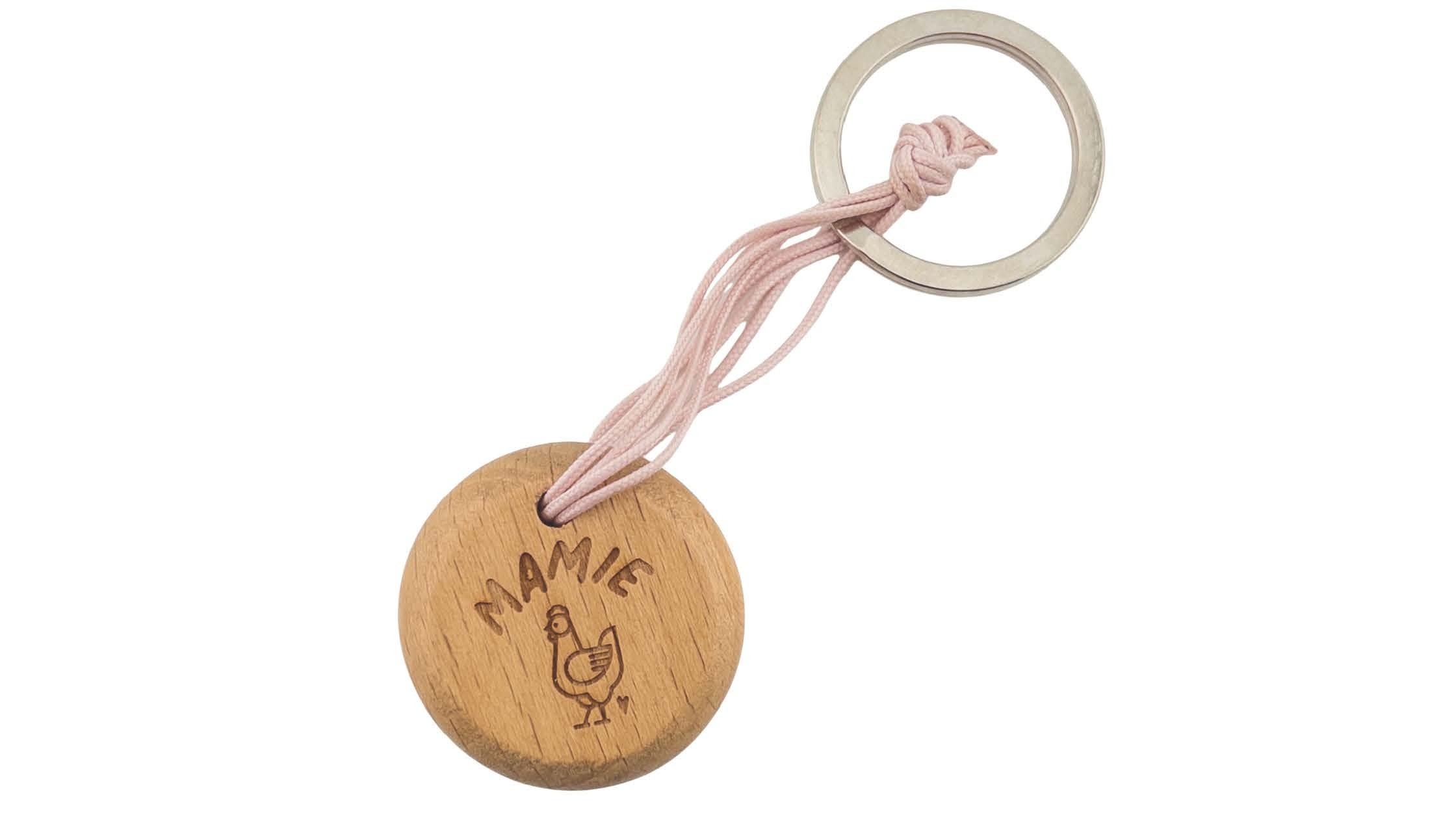 Porte-clés Mamie Poule