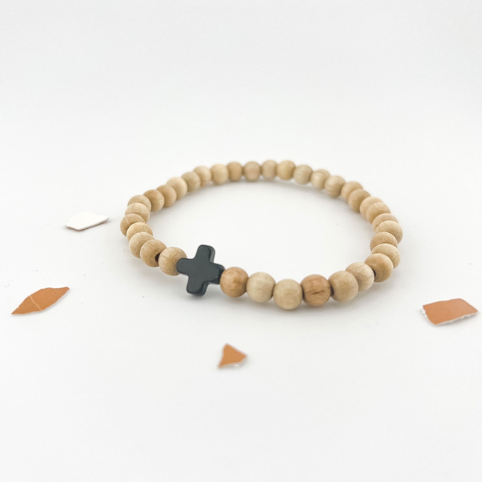 ŒUF BRACELET HOMME PETIT HOSSEGOR BOIS- MAISON JOSEPH 