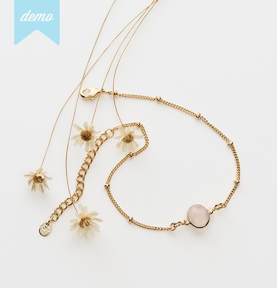 BRACELET QUARTZ ROSE