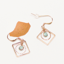 ŒUF BOUCLES D’OREILLES AMAZONITE 