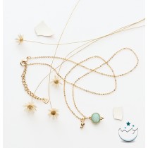 ŒUF COLLIER AMAZONITE 