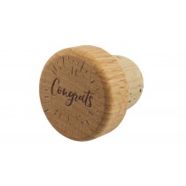 Bouchon congrats caché dans un oeuf