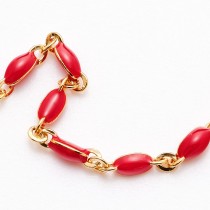 COLLIER DROP FRAMBOISE