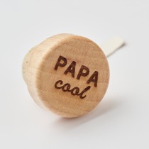 Bouchon papa cool caché dans un oeuf