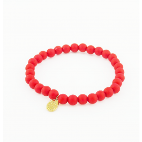 OEUF BRACELET BUBBLE ROUGE