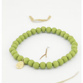 OEUF BRACELET BUBBLE KAKI