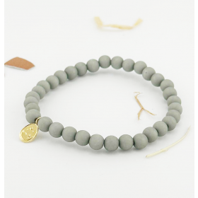 OEUF BRACELET BUBBLE SAUGE