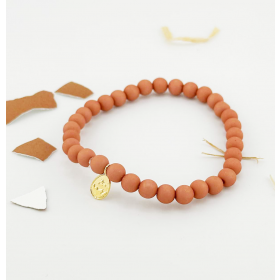 BRACELET BUBBLE TERRACOTTA