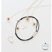 ŒUF BRACELET BIBI COULISSANT NOIR