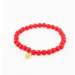 OEUF BRACELET BUBBLE ROUGE