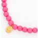 OEUF BRACELET BUBBLE ROSE FLUO
