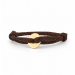 ŒUFS BRACELET COULISSANT HALO CHOCOLAT
