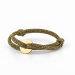 ŒUFS BRACELET COULISSANT HALO DORE