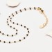 COLLIER PLUMETIS NOIR